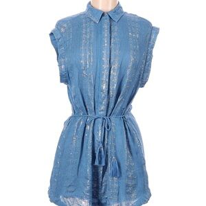 Isabella Rose Blue Knit Top